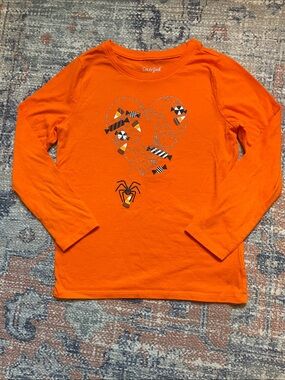 Cat & Jack Long Sleeve Halloween T-Shirt (size 6/6X)